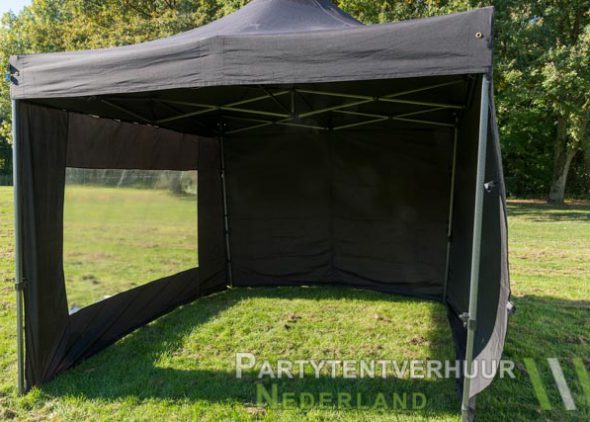 Easy up tent 3x3 meter voorkant huren - Partytentverhuur Amersfoort